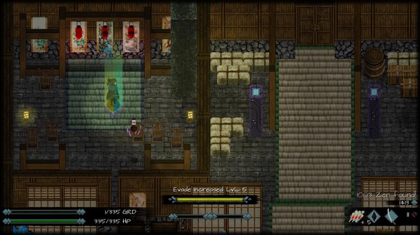 Screenshot z Skautfold: Moonless Knight