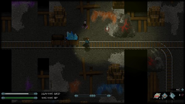 Screenshot z Skautfold: Moonless Knight