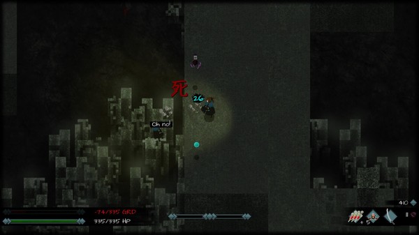 Screenshot z Skautfold: Moonless Knight