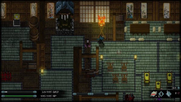 Screenshot z Skautfold: Moonless Knight