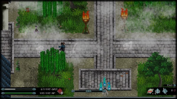 Screenshot z Skautfold: Moonless Knight