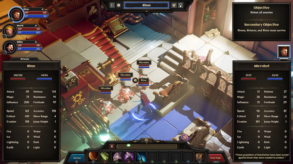 Screenshot z Unsung Story Screenshot z Unsung Story