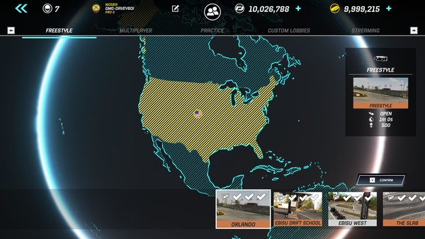 Screenshot z Torque Drift