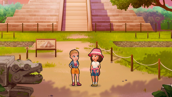 Screenshot z Amber's Airline - 7 Wonders