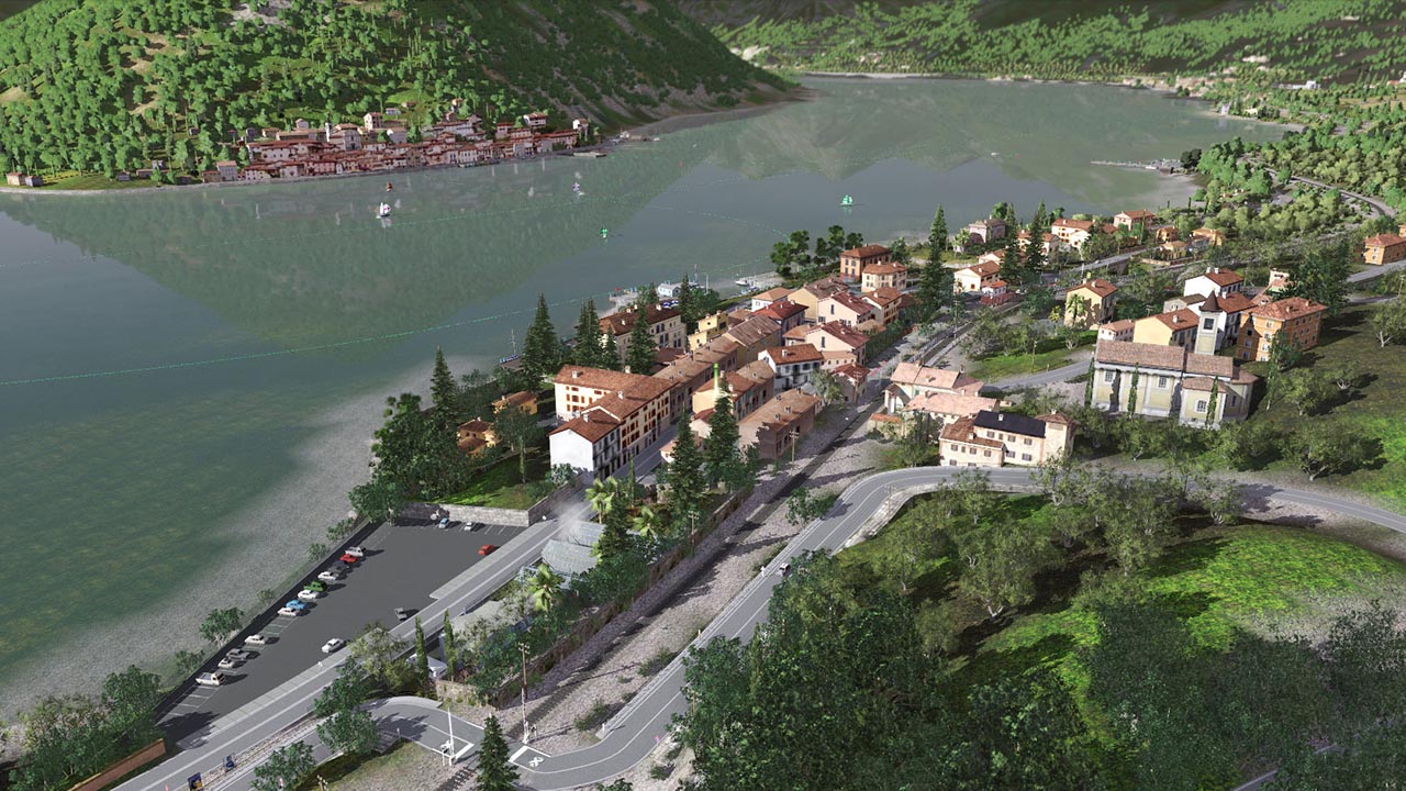 Trainz 2019 DLC: Sebino Lake, Italy Featured Screenshot #1