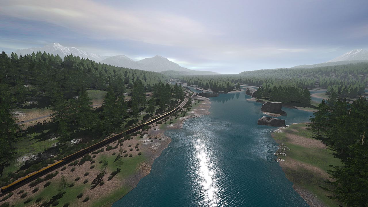 Trainz 2019 DLC: Canadian Rocky Mountains - Golden, BC Featured Screenshot #1