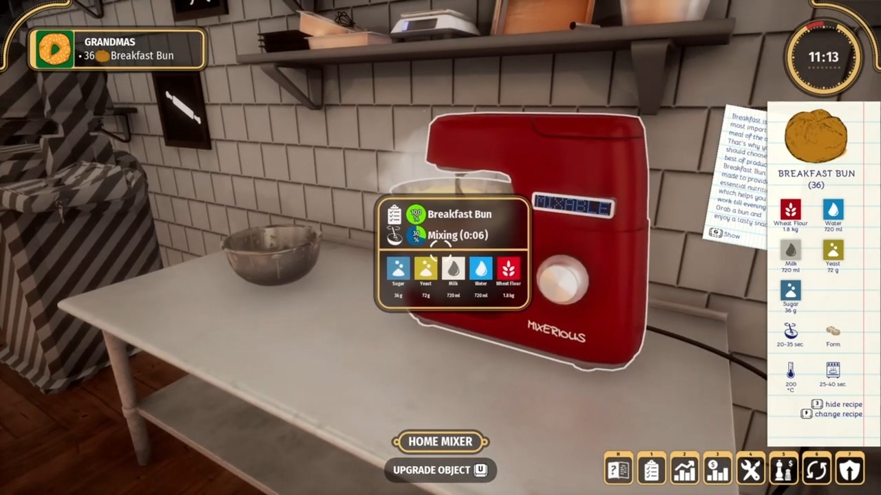 screenshot of Bakery Simulator 8