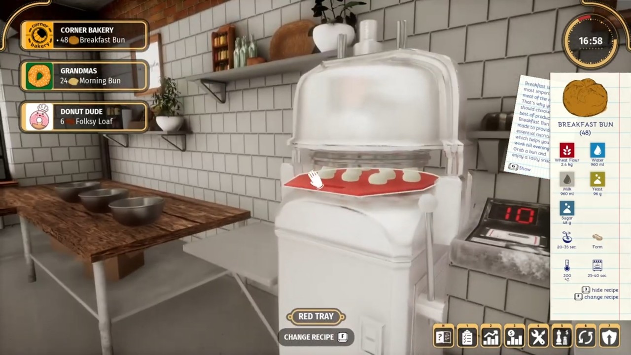 screenshot of Bakery Simulator 22