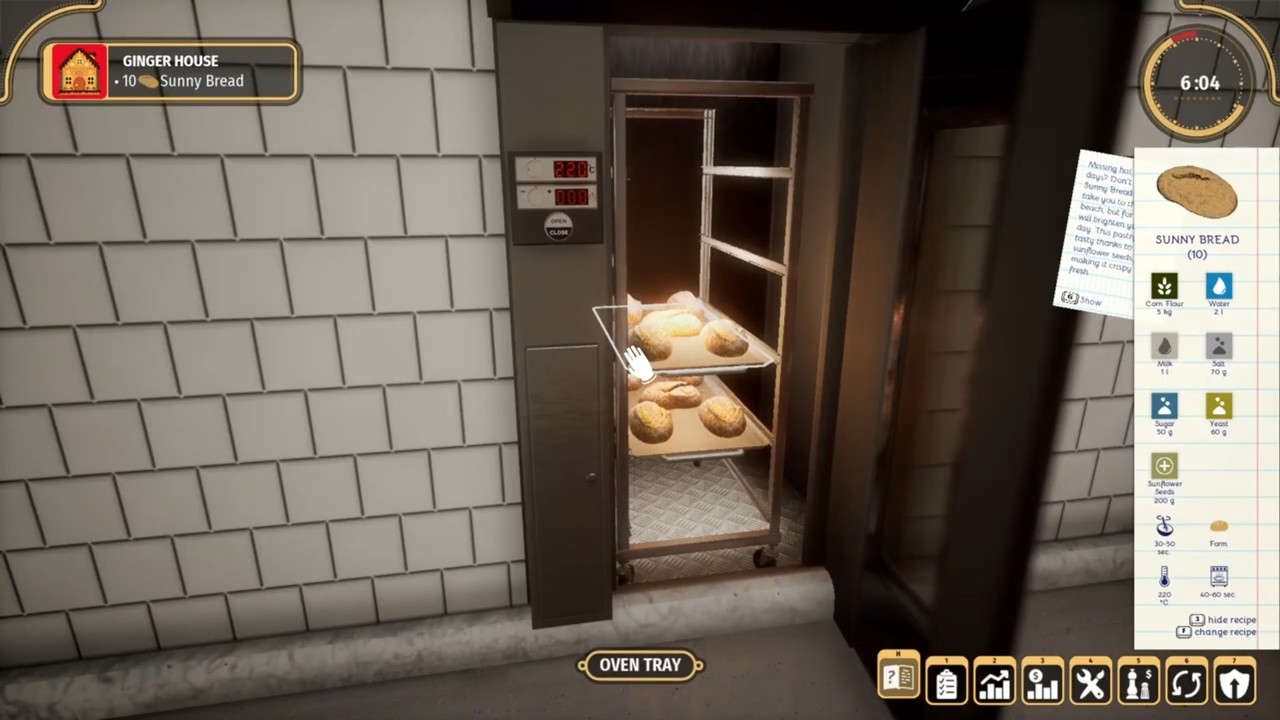 screenshot of Bakery Simulator 17