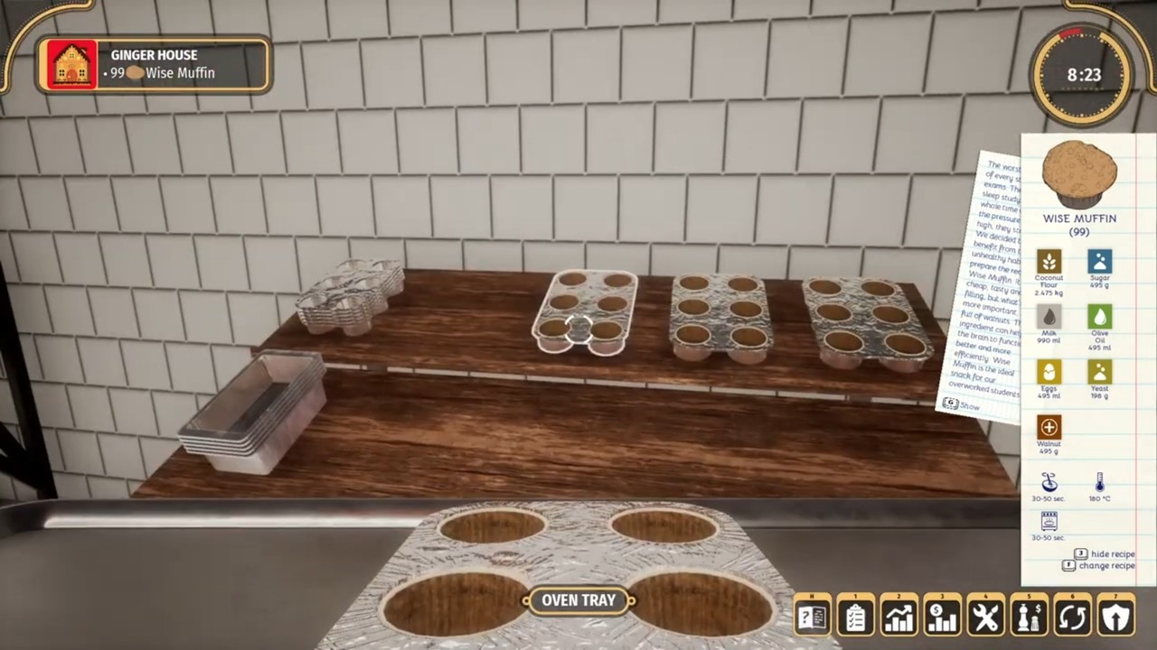 screenshot of Bakery Simulator 15