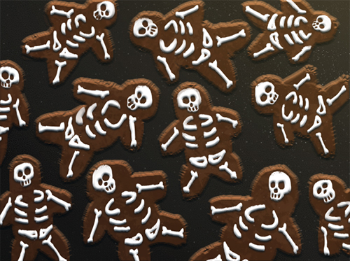 Skeleton cookies Featured Screenshot #1