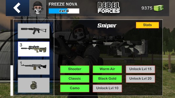 Rebel Forces - Skins screenshot 3