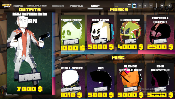 Screenshot z Polygon's Royale