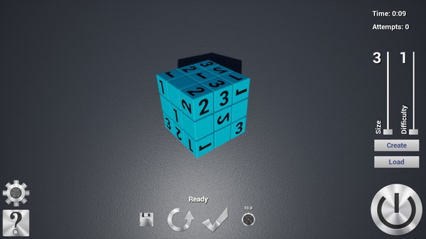 Screenshot z Sudoku3D 2: The Cube