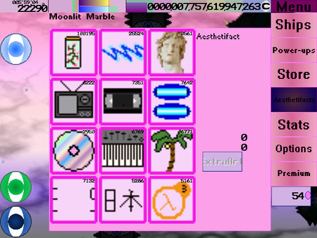 Screenshot z Vaporspace