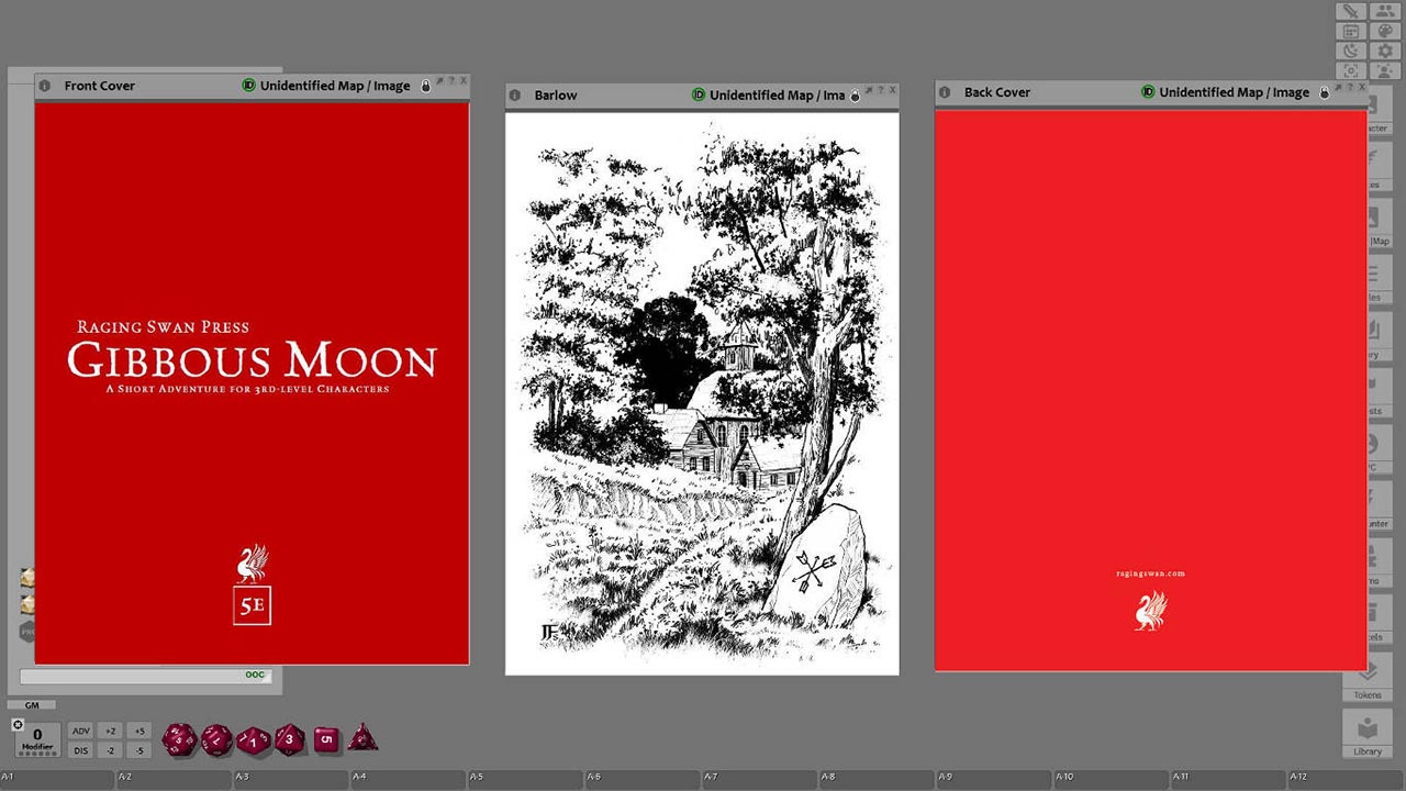 Fantasy Grounds - Gibbous Moon Collector's Edition (5E) Featured Screenshot #1
