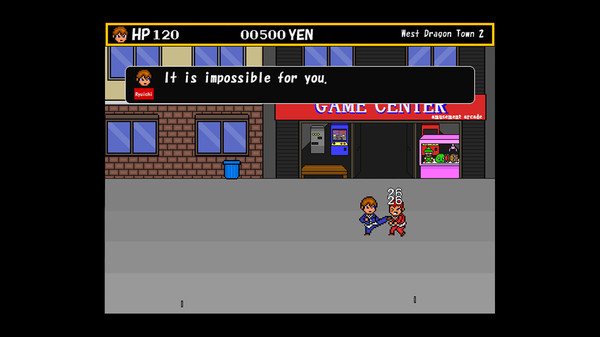 Screenshot z 龍炎高校伝説２ The Legend of the Dragonflame High School 2