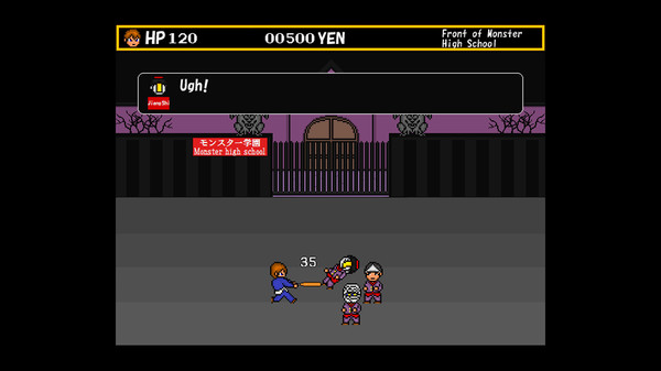 Screenshot z 龍炎高校伝説２ The Legend of the Dragonflame High School 2