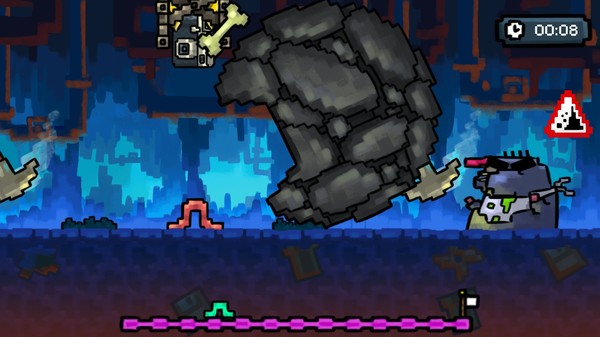 Screenshot z Let's Worm