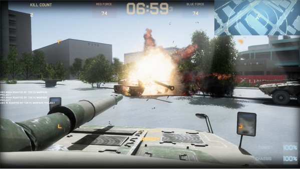Tokyo Warfare Turbo - Tank expansion pack screenshot 2