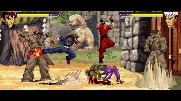 Screenshot z Gekido Kintaro's Revenge