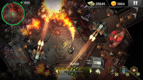 Screenshot z Zombie Shooter: Ares Virus