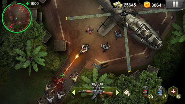 Screenshot z Zombie Shooter: Ares Virus