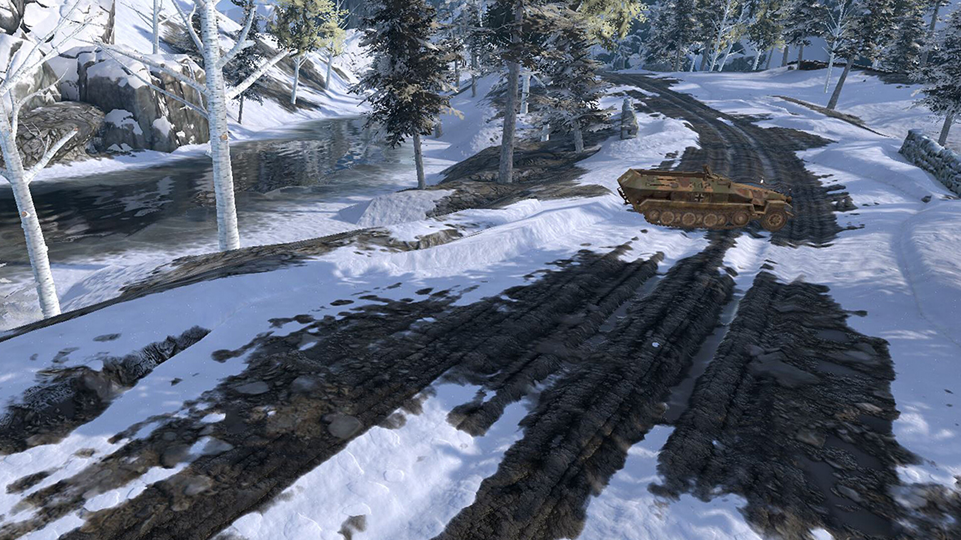 Скриншот Winter Fury: The Longest Road — кадр 4