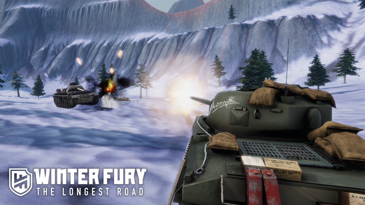 Скриншот Winter Fury: The Longest Road — кадр 1
