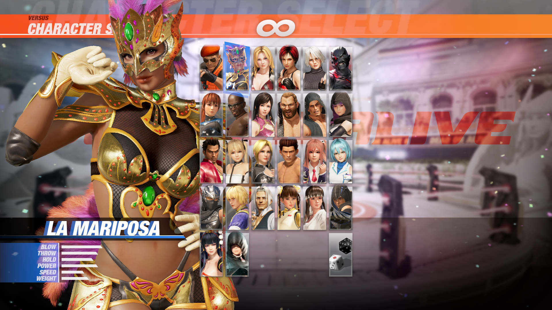 DOA6 Character: La Mariposa screenshot 1
