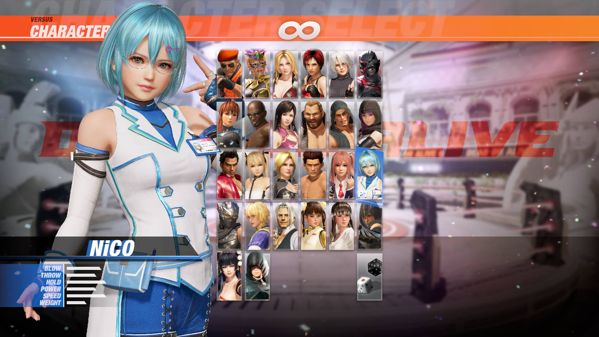 DOA6 Character: NiCO Featured Screenshot #1