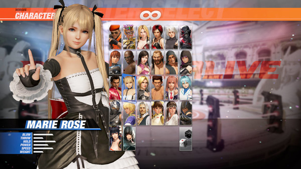 DEAD OR ALIVE 6: Core Fighters 20 Character Set
