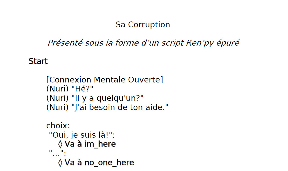 Hir Corruption (Script) Featured Screenshot #1