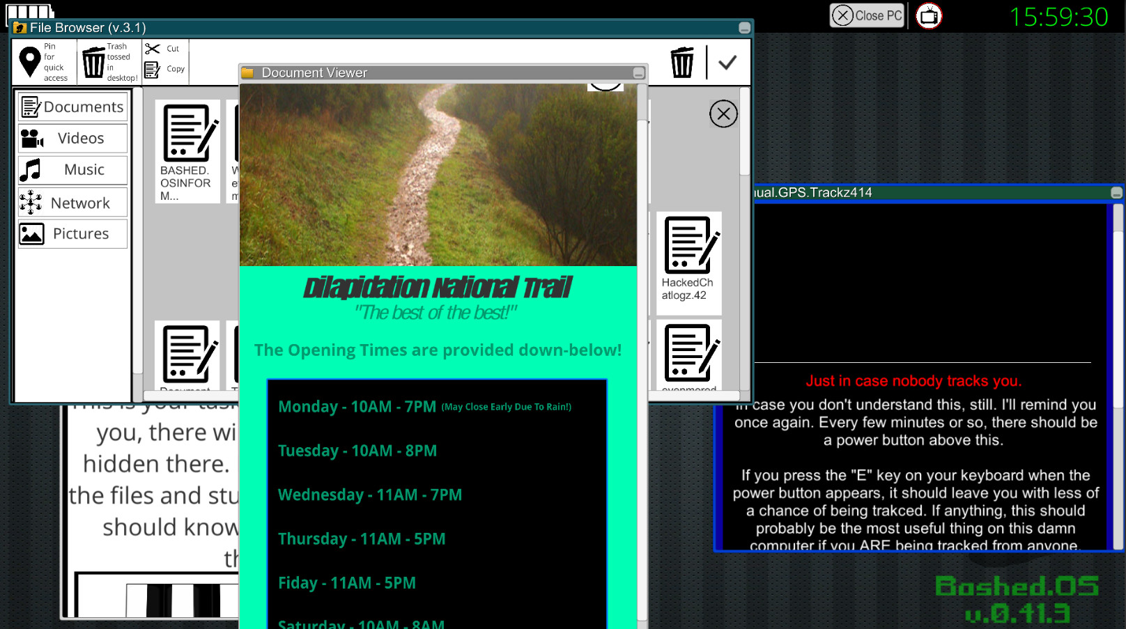 #4. Bashed.OS (Steam) 由: Chainsaw Development