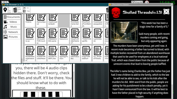 Screenshot z Bashed.os