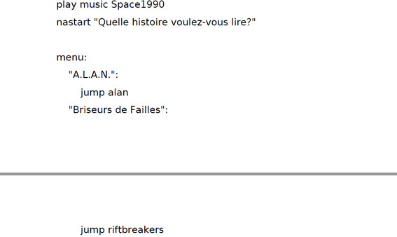 A.L.A.N.: Rift Breakers (Script Code) screenshot 1