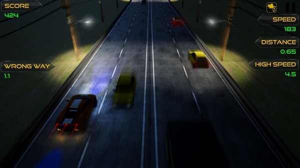 Extreme Racing on Highway Screenshot