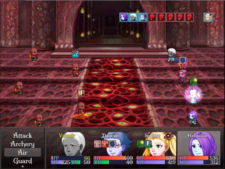 Screenshot z Tales of Nebezem RPG: Red Peril