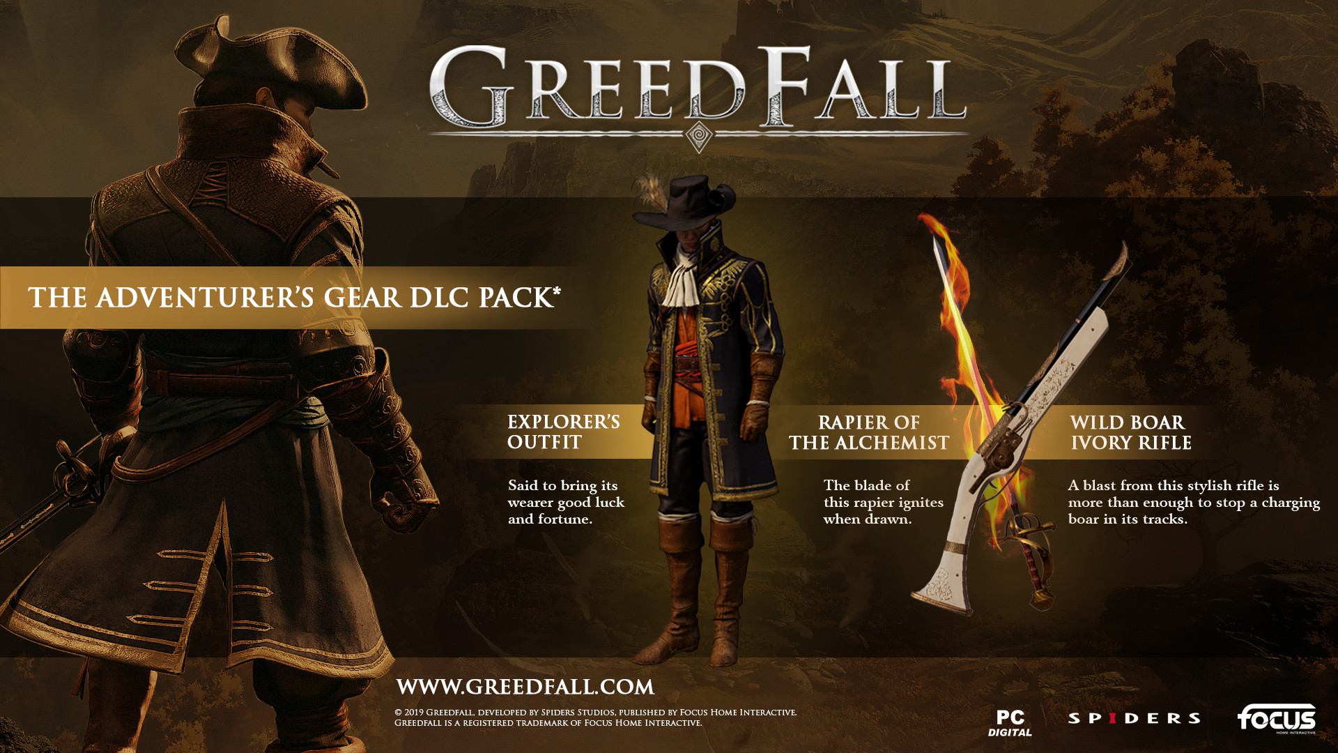 GreedFall - Adventurer’s Gear DLC Featured Screenshot #1