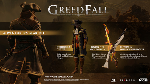 GreedFall - Adventurer’s Gear DLC Screenshot 1