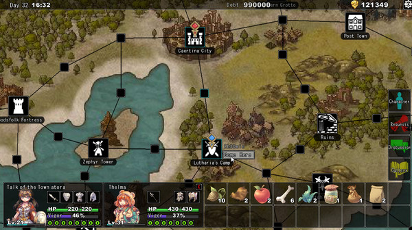 Screenshot z Mad Princess: The Great Gladiators Screenshot z Mad Princess: The Great Gladiators