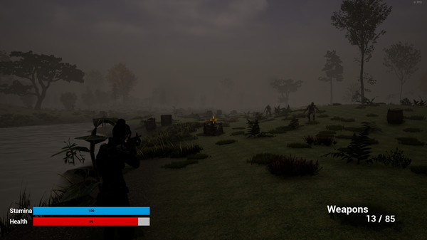 Screenshot z Zombies In The Forest