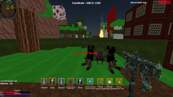 Screenshot z Great Adventure in the World of Sky