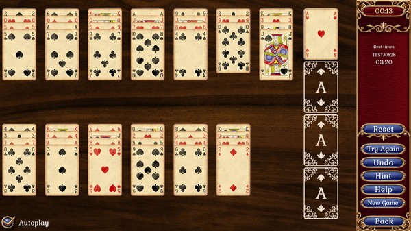 Screenshot z Jewel Match Solitaire 2 Collector's Edition