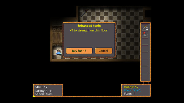 Screenshot z Mistress of Maids: First Castle