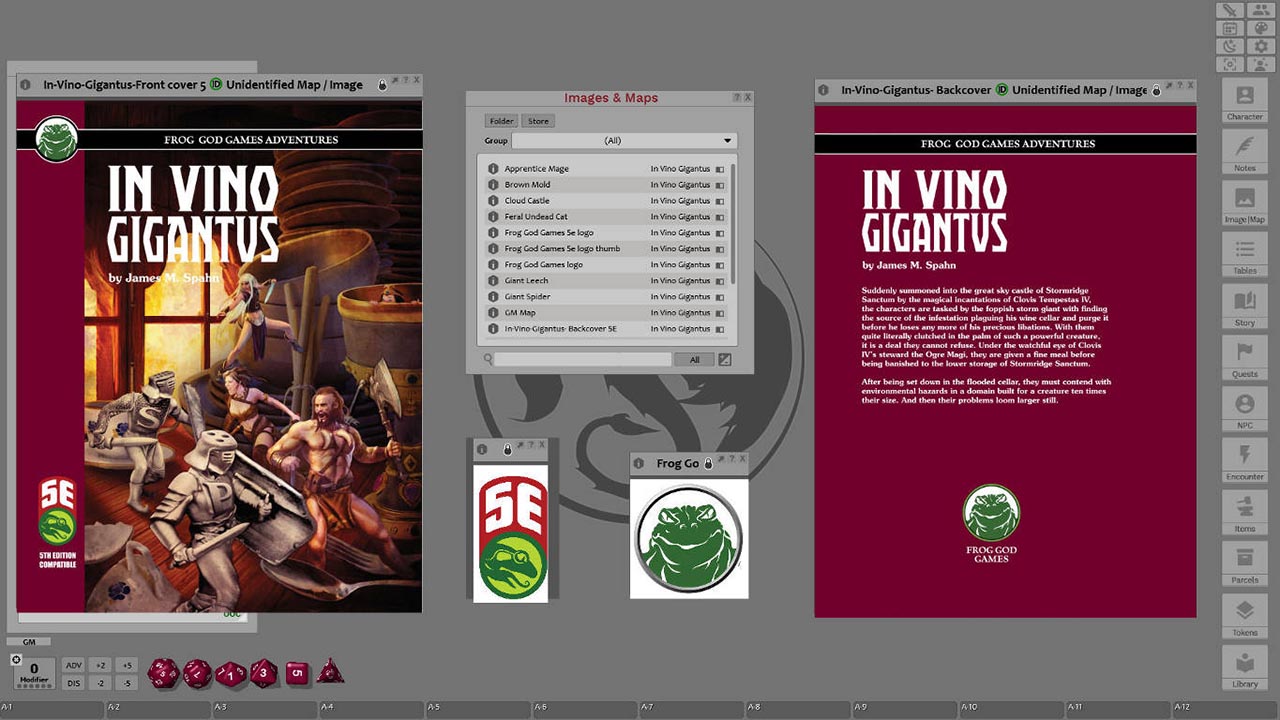 Fantasy Grounds - In Vino Gigantus (5E) Featured Screenshot #1