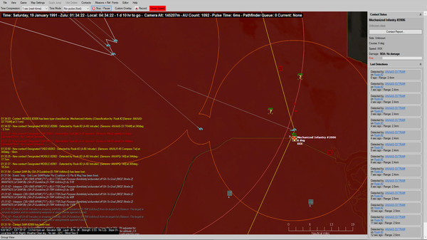 Screenshot z Command: Desert Storm