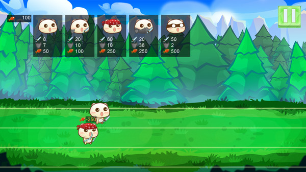 Screenshot z Cat Defense