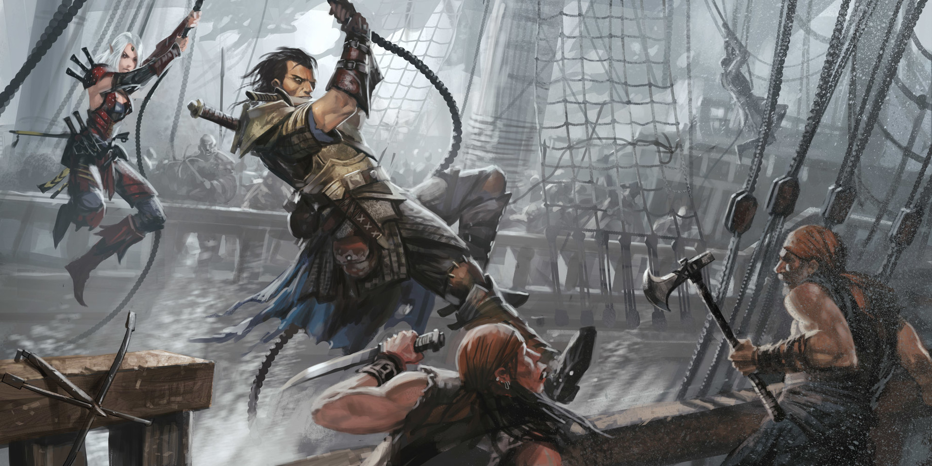 Fantasy Grounds - Pathfinder RPG - Skull & Shackles AP 1: The Wormwood Mutiny (PFRPG)のスクリーンショット 1