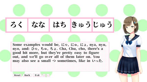 Screenshot z Senpai Teaches Me Japanese Part 1 Screenshot z Senpai Teaches Me Japanese Part 1